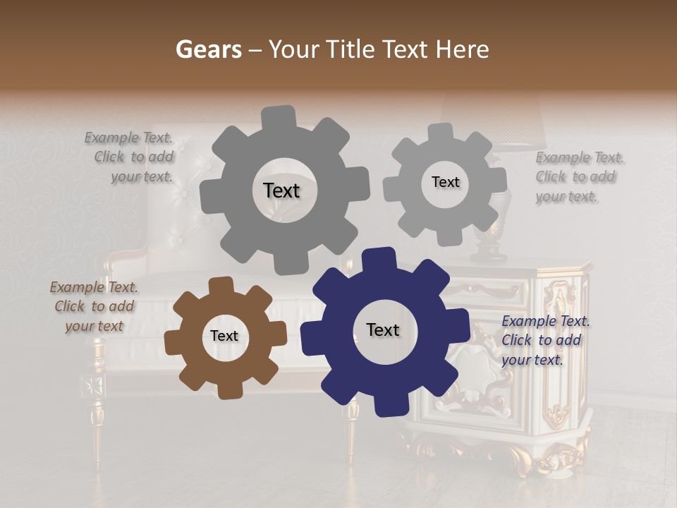 Luxury Decoration Classical PowerPoint Template