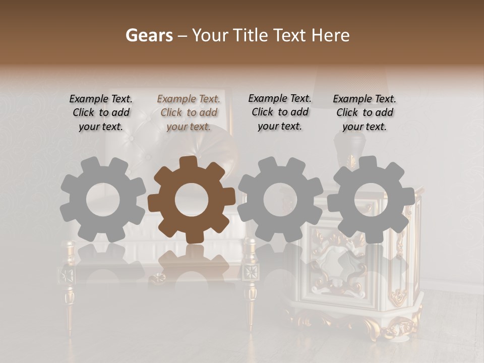 Luxury Decoration Classical PowerPoint Template