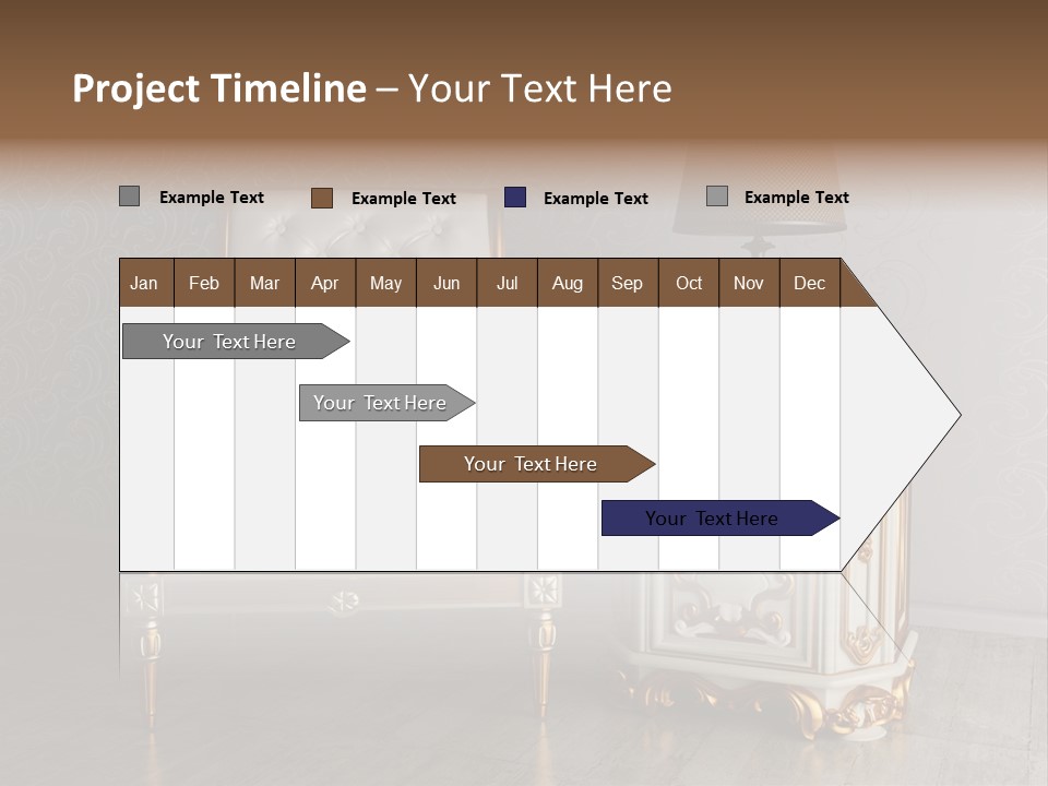 Luxury Decoration Classical PowerPoint Template
