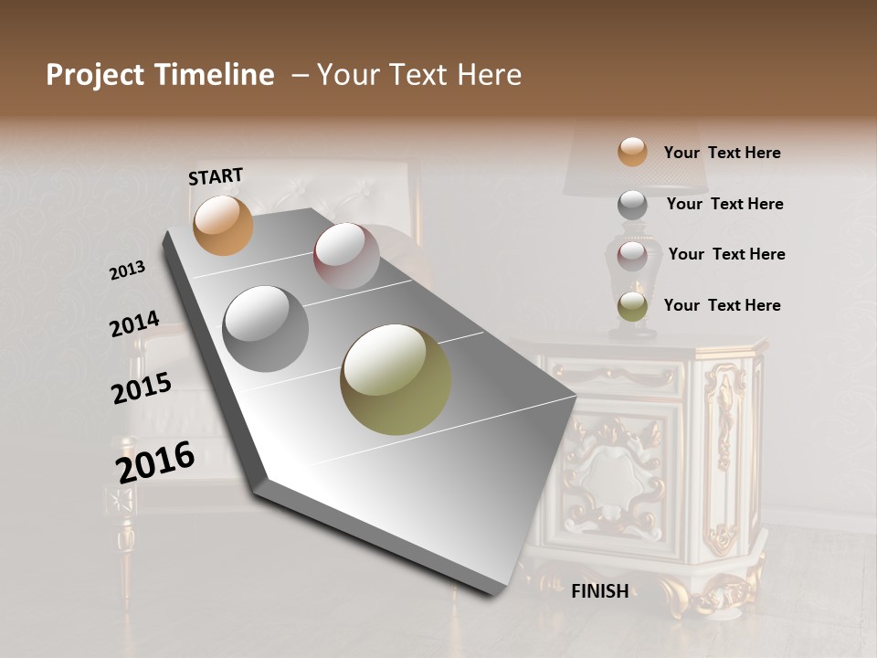 Luxury Decoration Classical PowerPoint Template