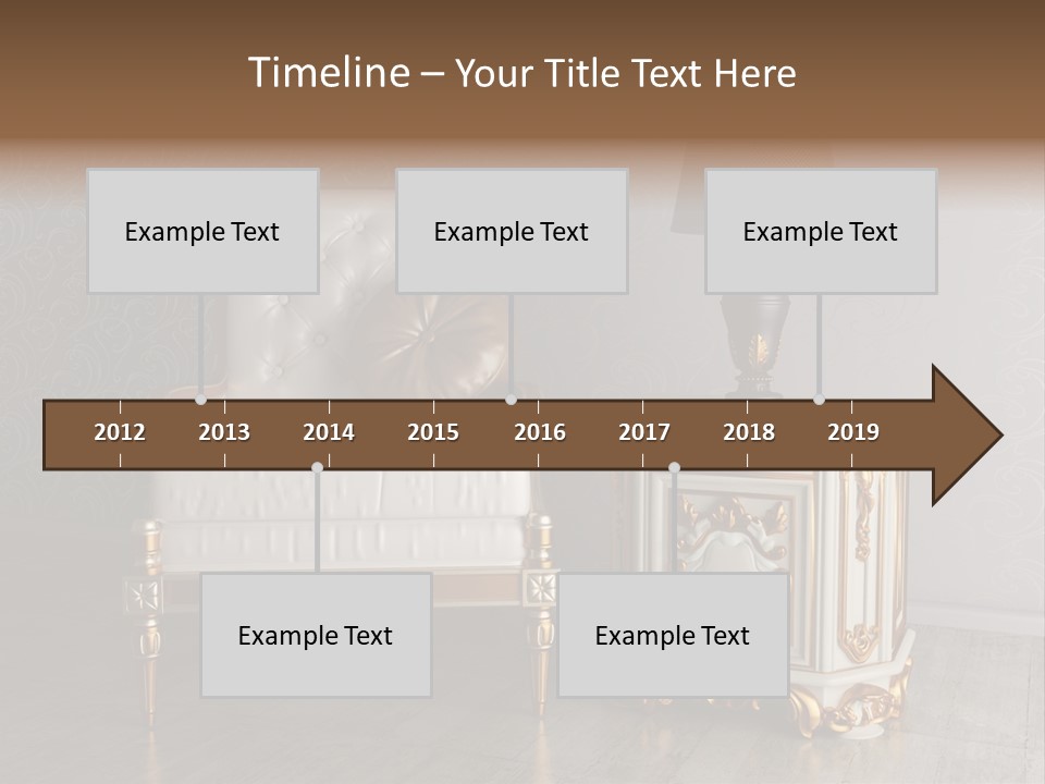 Luxury Decoration Classical PowerPoint Template