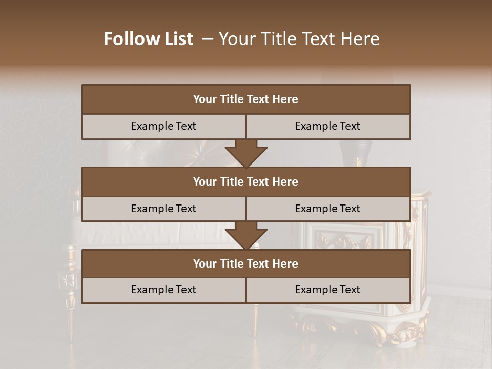 Luxury Decoration Classical PowerPoint Template