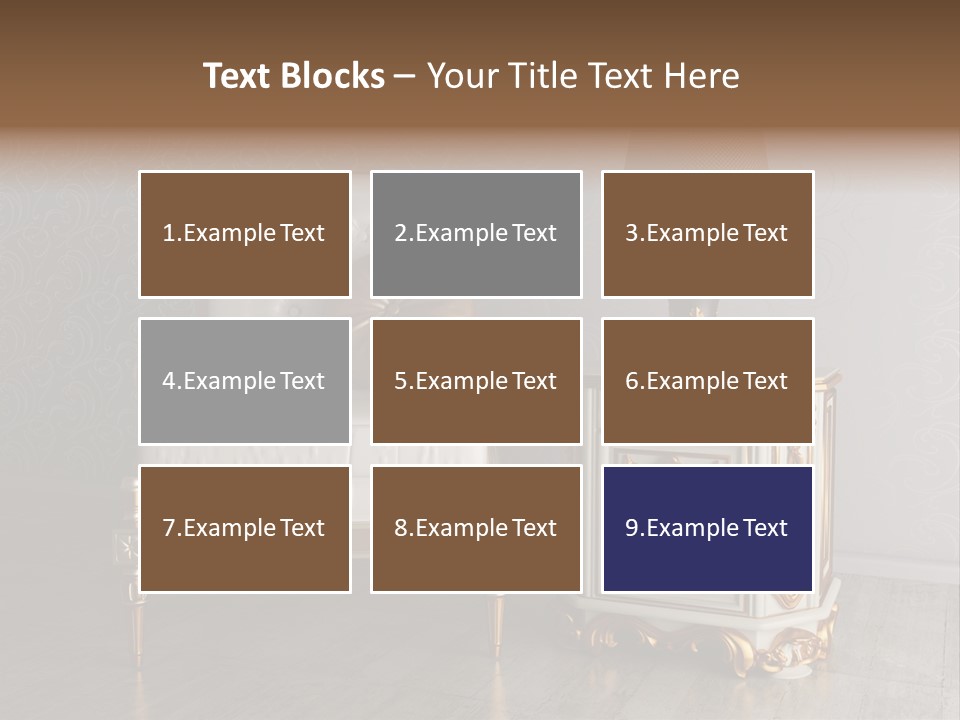 Luxury Decoration Classical PowerPoint Template