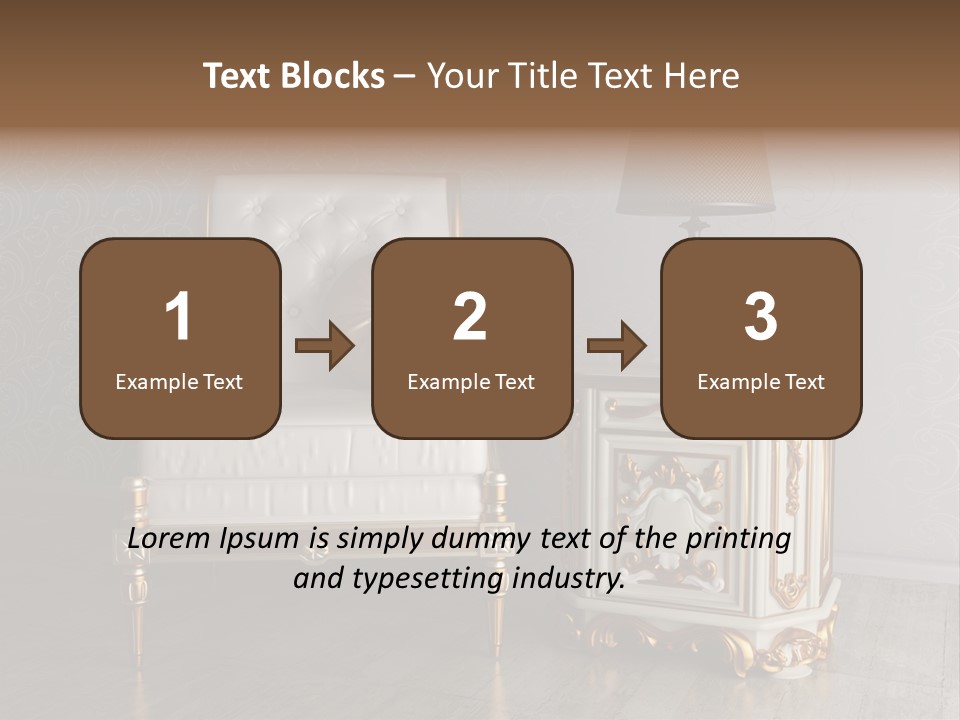 Luxury Decoration Classical PowerPoint Template