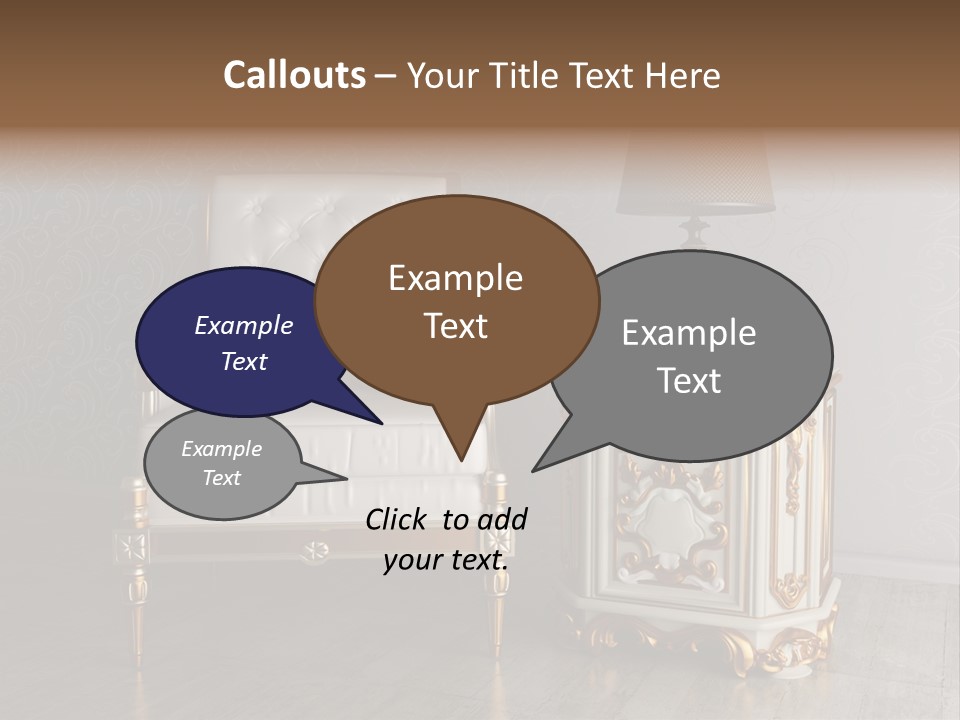 Luxury Decoration Classical PowerPoint Template