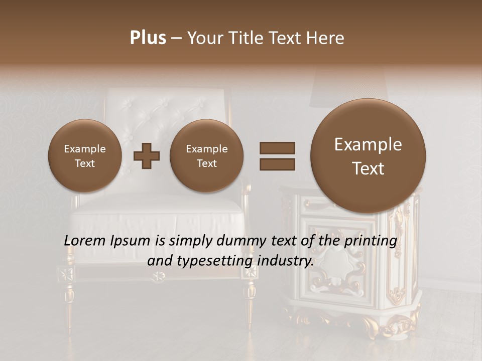 Luxury Decoration Classical PowerPoint Template