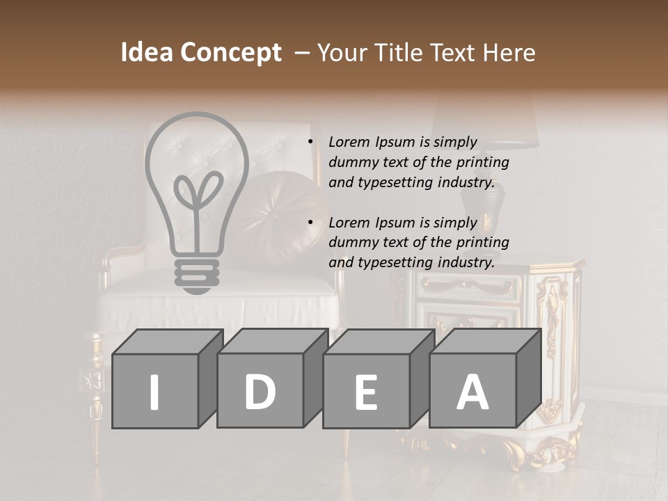 Luxury Decoration Classical PowerPoint Template