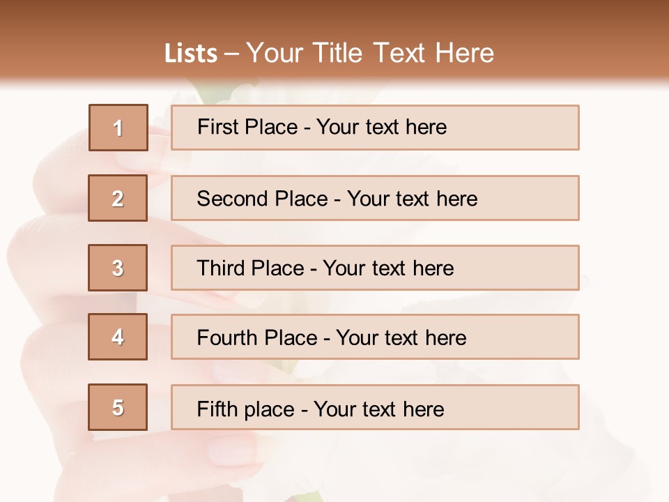 Arm Polish Female PowerPoint Template