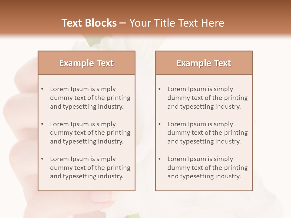 Arm Polish Female PowerPoint Template