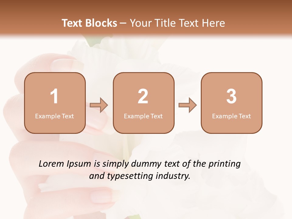 Arm Polish Female PowerPoint Template