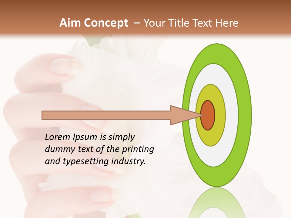 Arm Polish Female PowerPoint Template