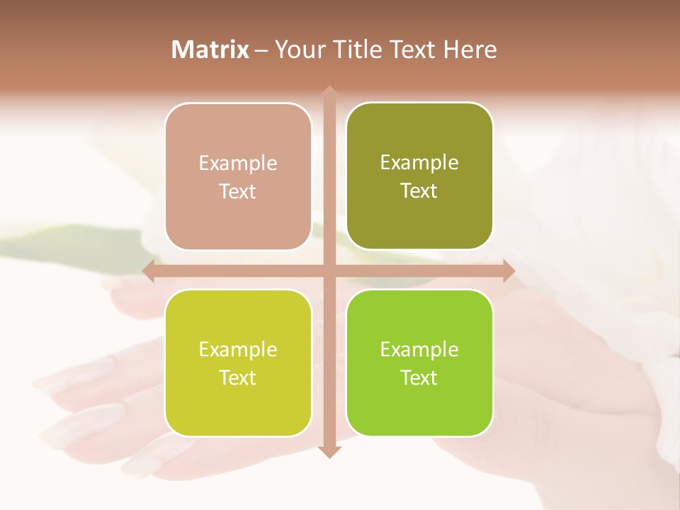 Close Up Natural Wellness PowerPoint Template