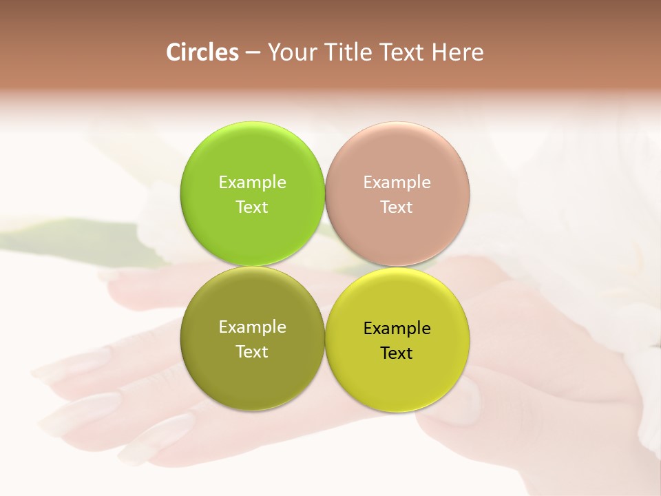 Close Up Natural Wellness PowerPoint Template