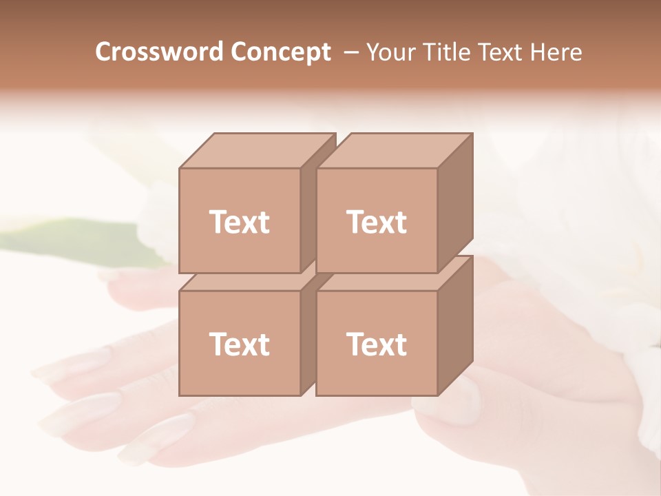 Close Up Natural Wellness PowerPoint Template