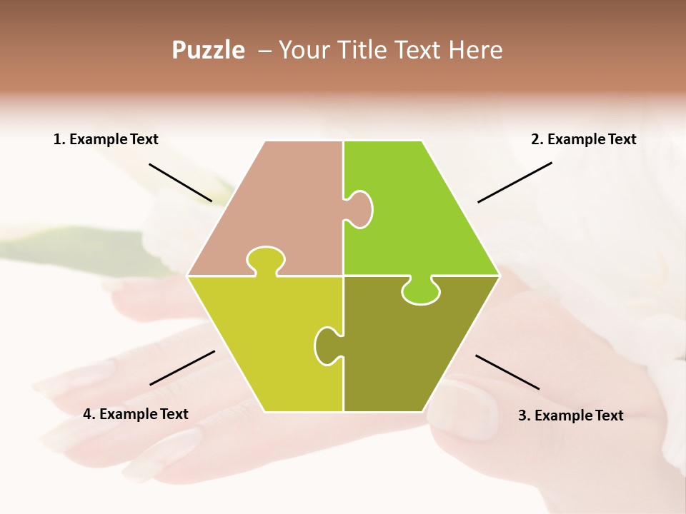 Close Up Natural Wellness PowerPoint Template