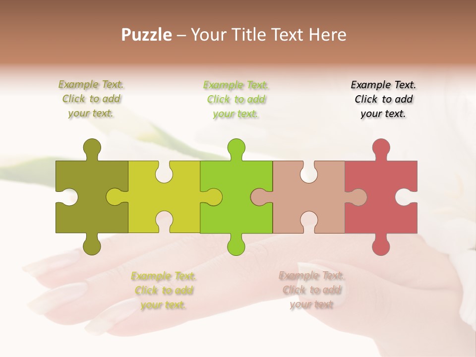 Close Up Natural Wellness PowerPoint Template