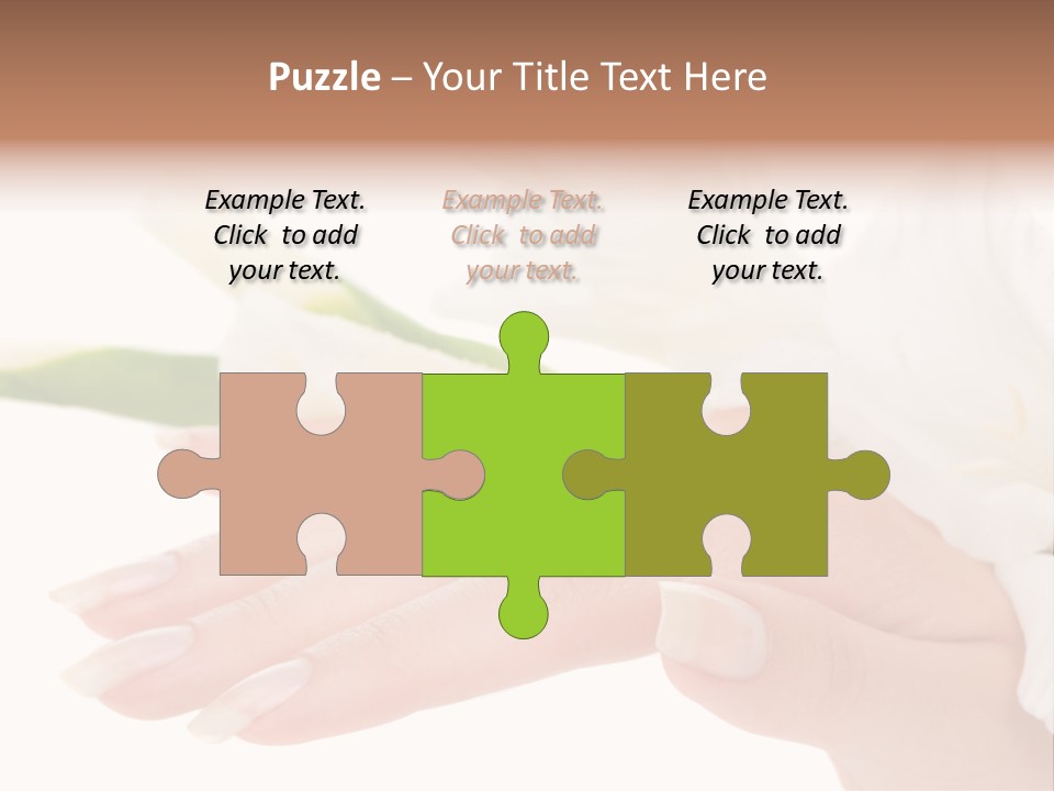 Close Up Natural Wellness PowerPoint Template