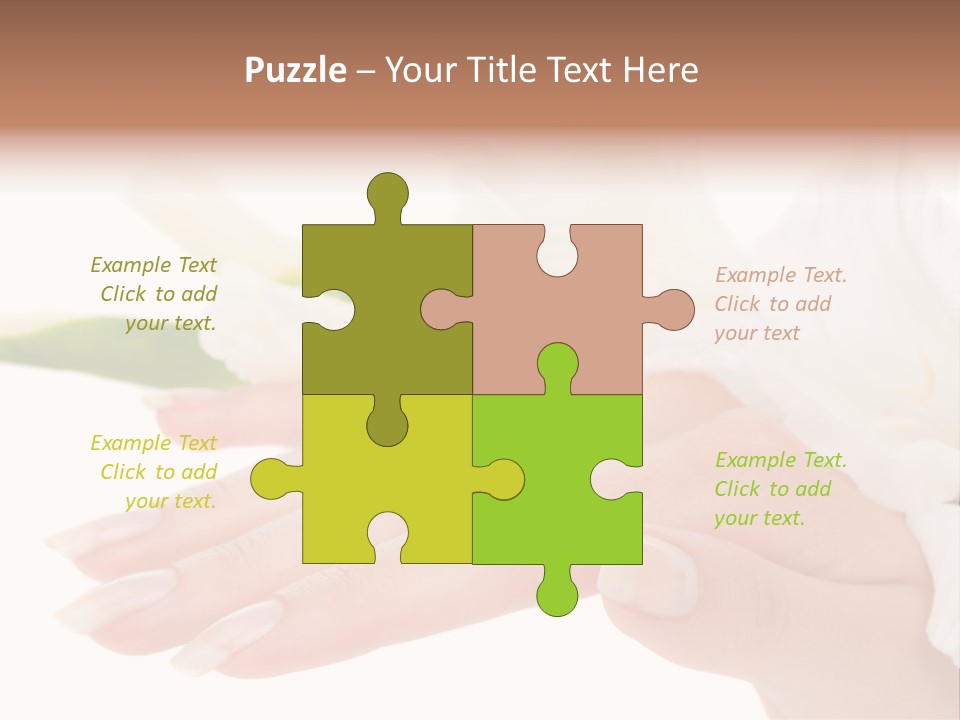 Close Up Natural Wellness PowerPoint Template