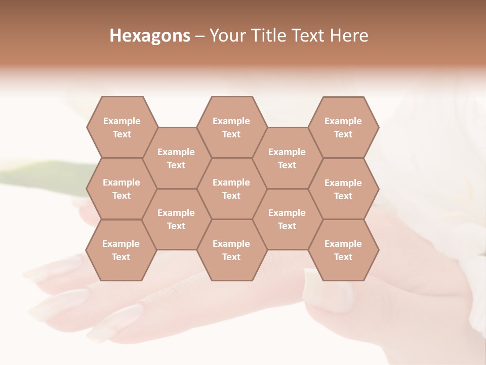 Close Up Natural Wellness PowerPoint Template