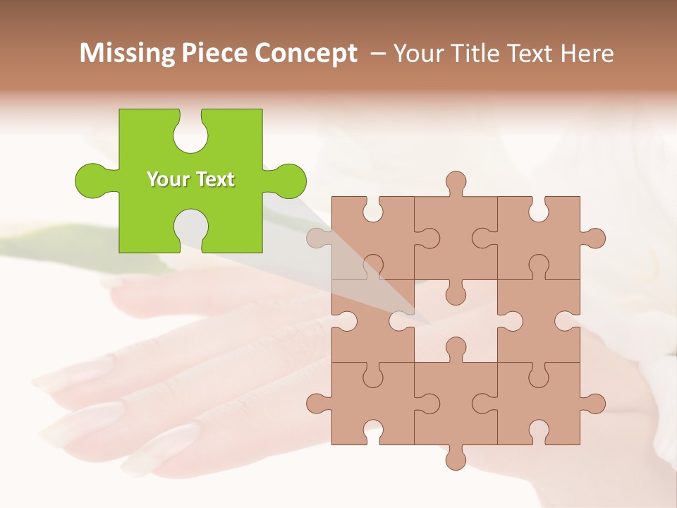 Close Up Natural Wellness PowerPoint Template