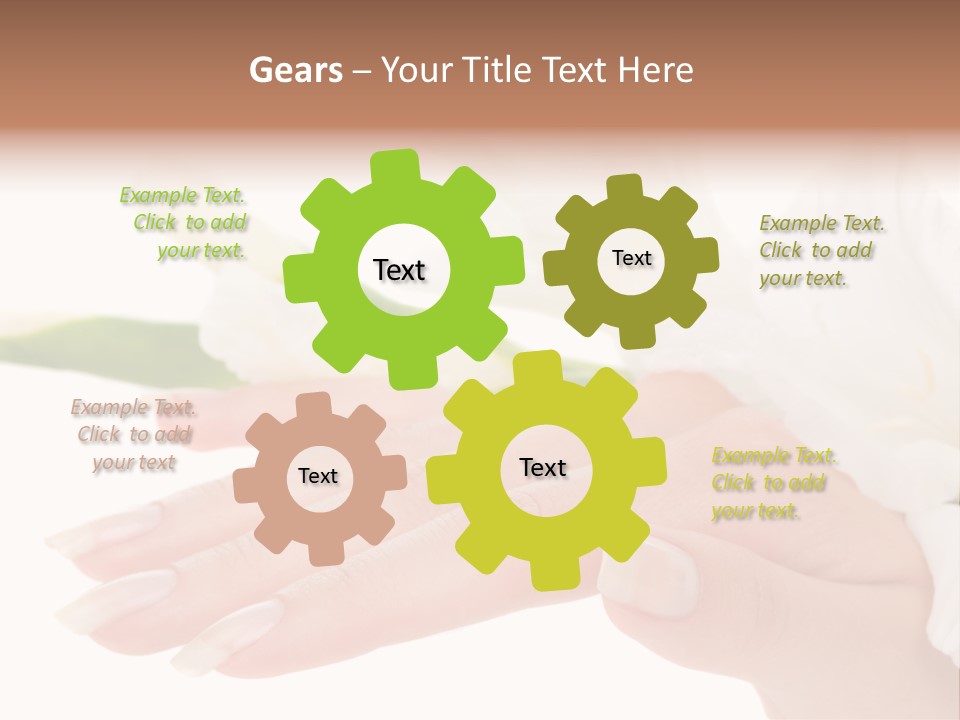 Close Up Natural Wellness PowerPoint Template