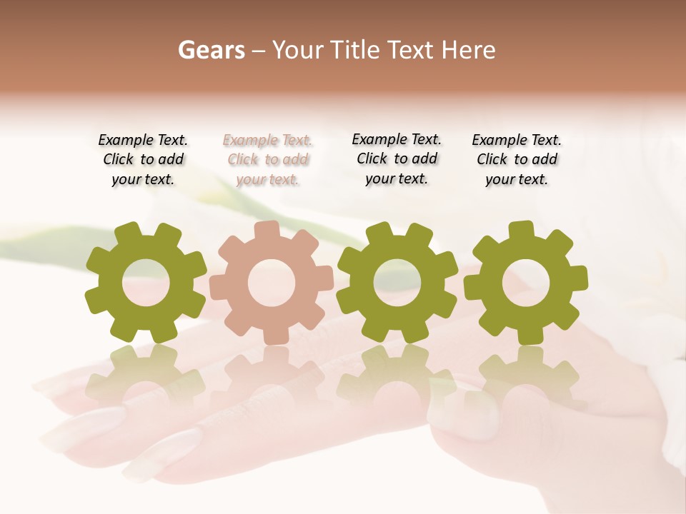 Close Up Natural Wellness PowerPoint Template