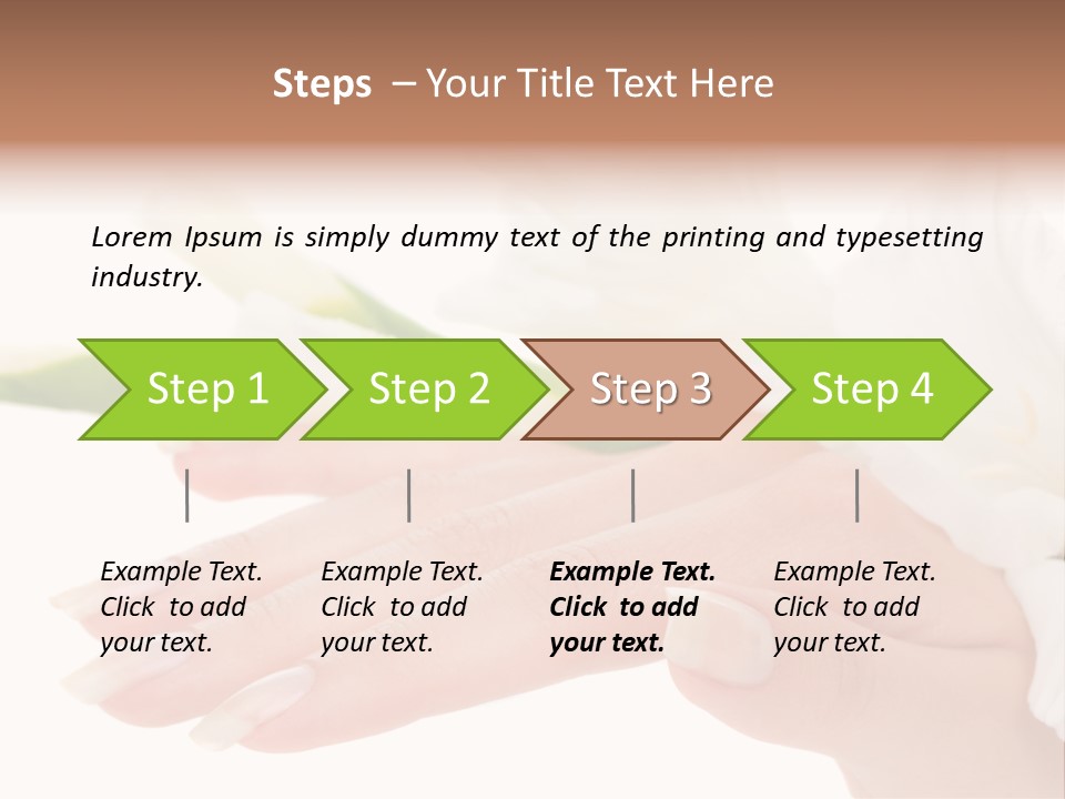 Close Up Natural Wellness PowerPoint Template