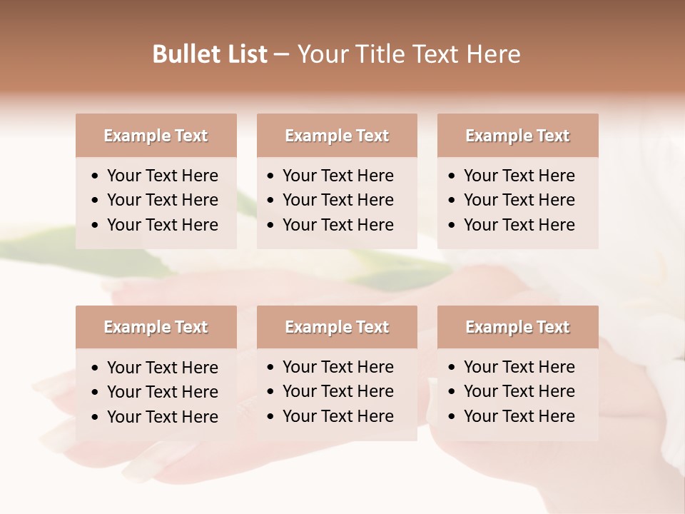 Close Up Natural Wellness PowerPoint Template