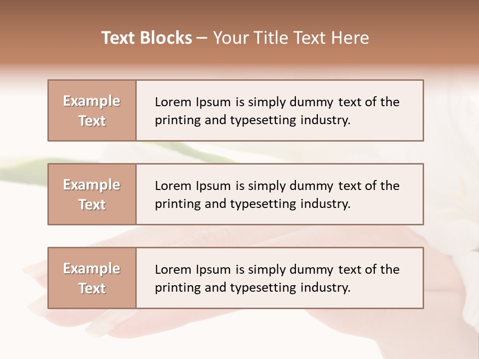 Close Up Natural Wellness PowerPoint Template