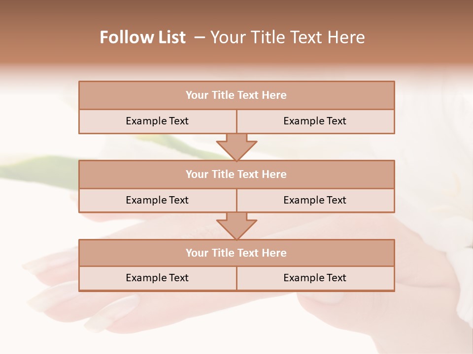 Close Up Natural Wellness PowerPoint Template