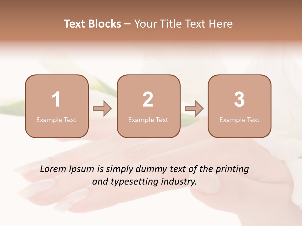 Close Up Natural Wellness PowerPoint Template