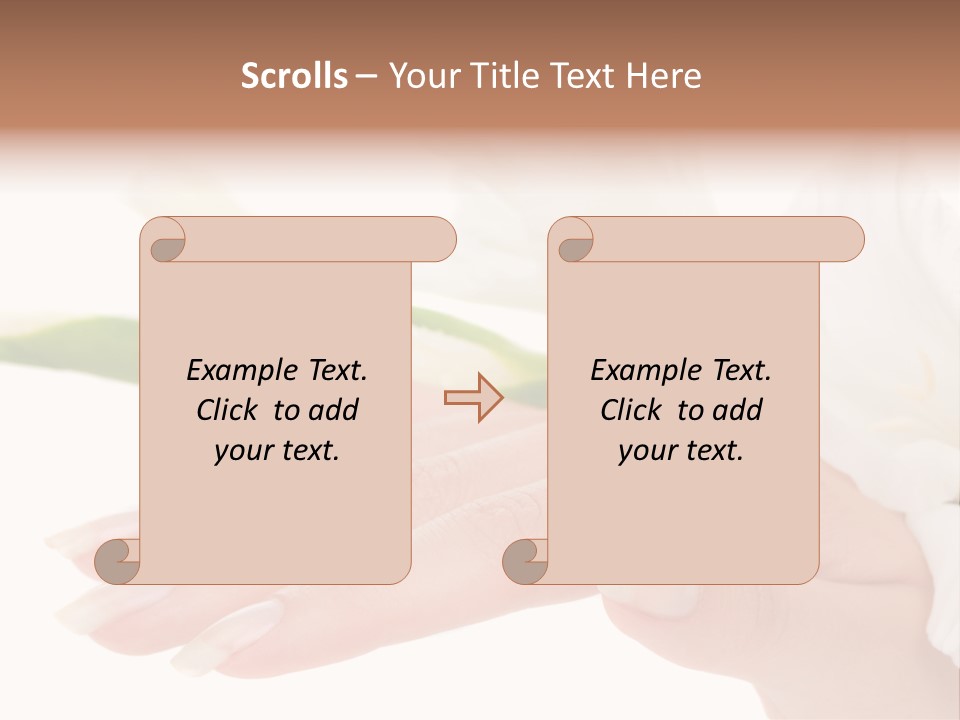 Close Up Natural Wellness PowerPoint Template