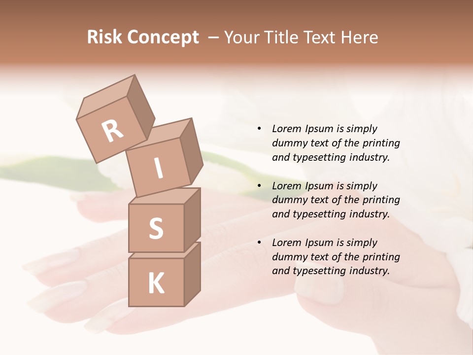 Close Up Natural Wellness PowerPoint Template