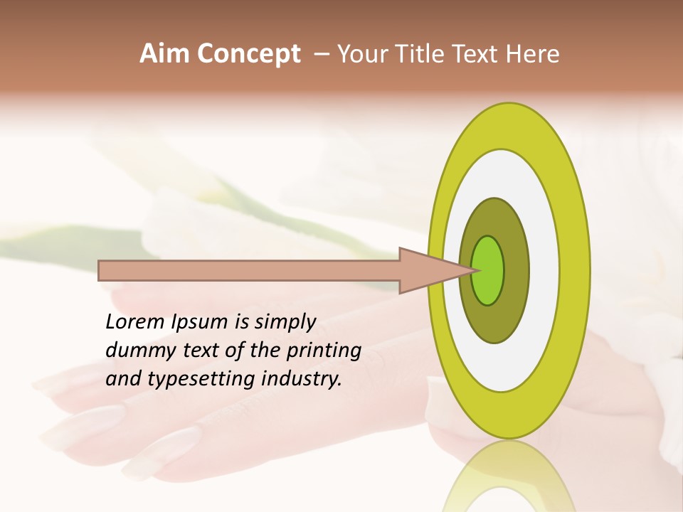 Close Up Natural Wellness PowerPoint Template