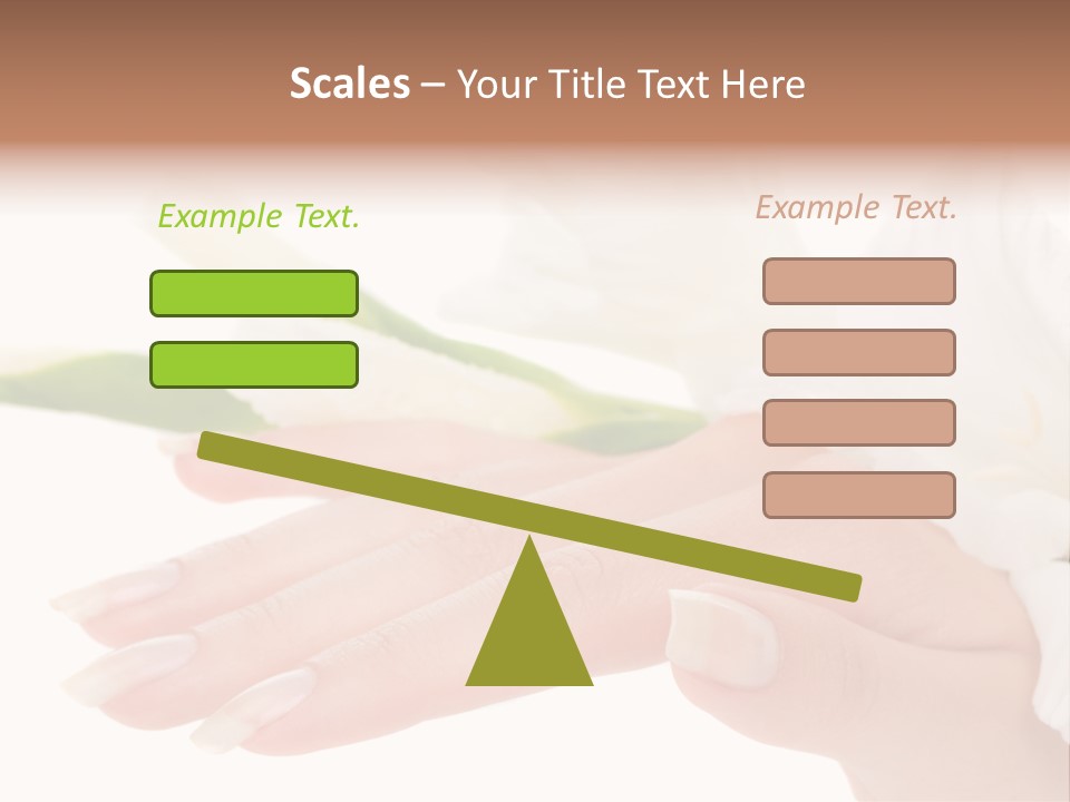Close Up Natural Wellness PowerPoint Template
