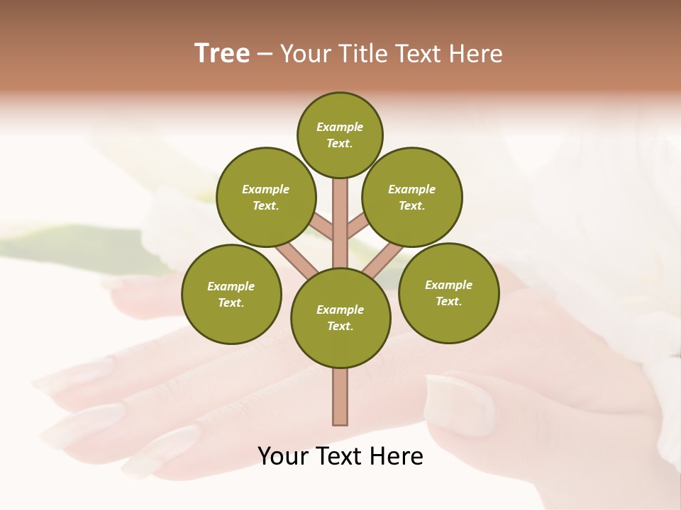 Close Up Natural Wellness PowerPoint Template