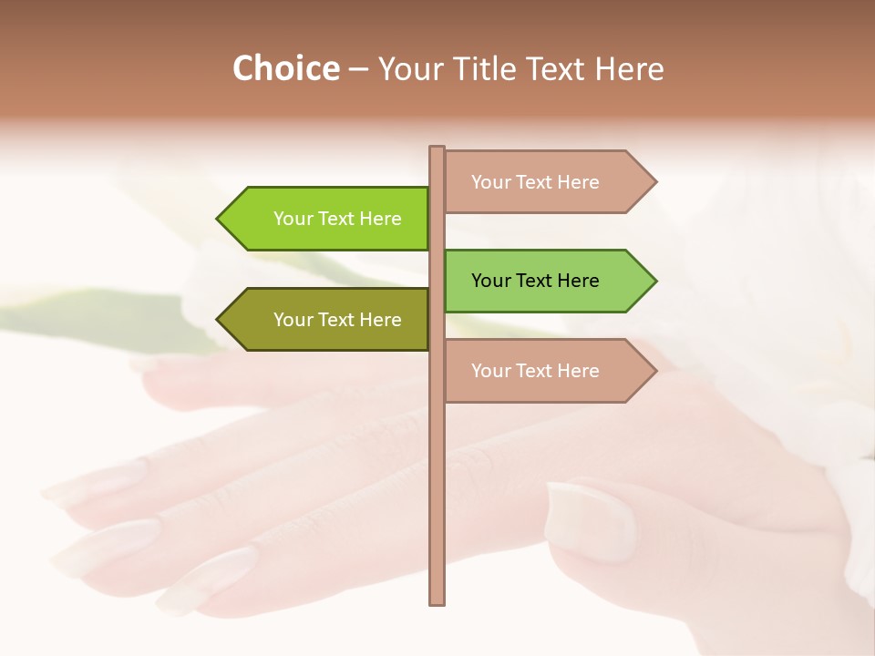 Close Up Natural Wellness PowerPoint Template