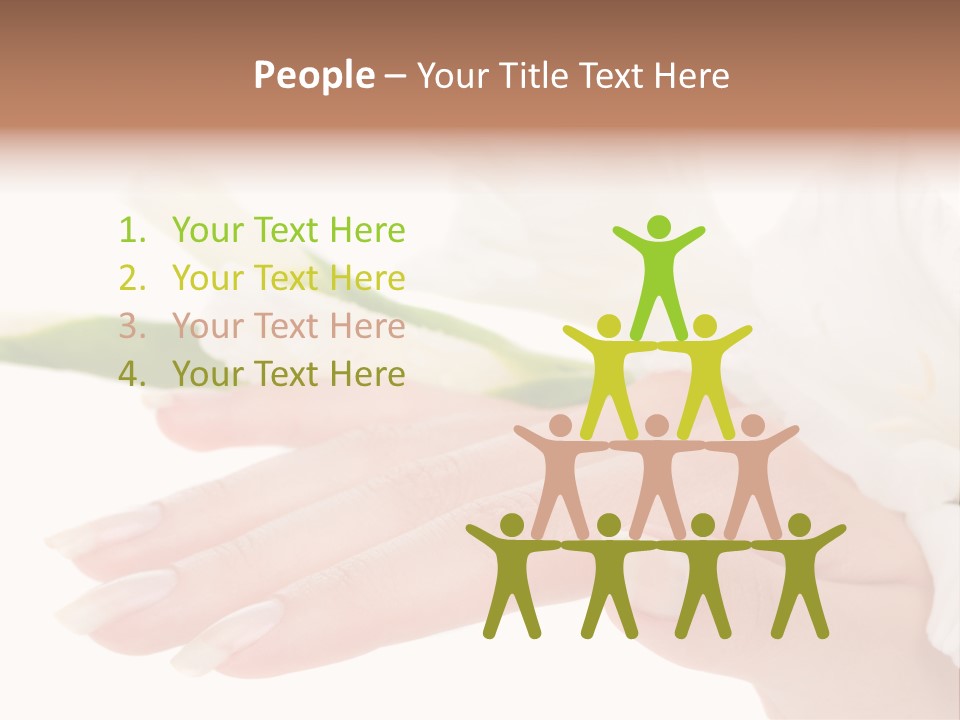 Close Up Natural Wellness PowerPoint Template