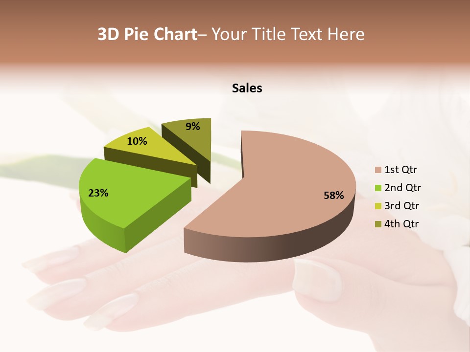 Close Up Natural Wellness PowerPoint Template