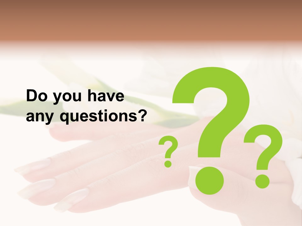 Close Up Natural Wellness PowerPoint Template