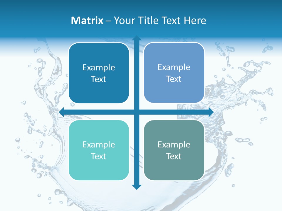 Abstract Fluid Transparent PowerPoint Template