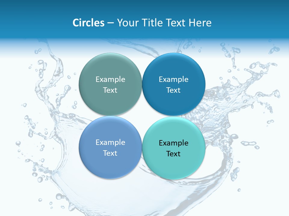 Abstract Fluid Transparent PowerPoint Template