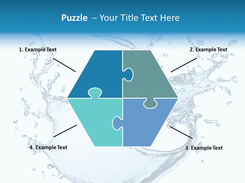 Abstract Fluid Transparent PowerPoint Template