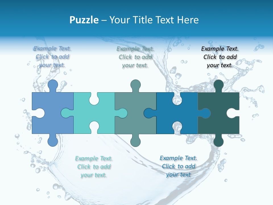Abstract Fluid Transparent PowerPoint Template