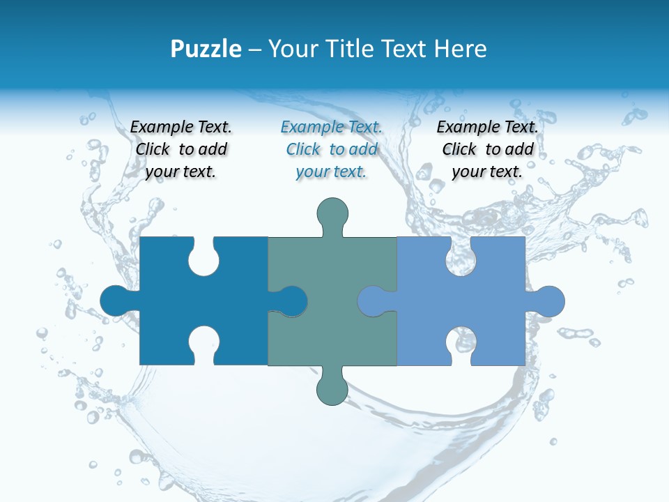 Abstract Fluid Transparent PowerPoint Template