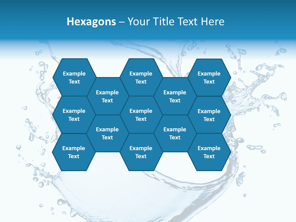 Abstract Fluid Transparent PowerPoint Template