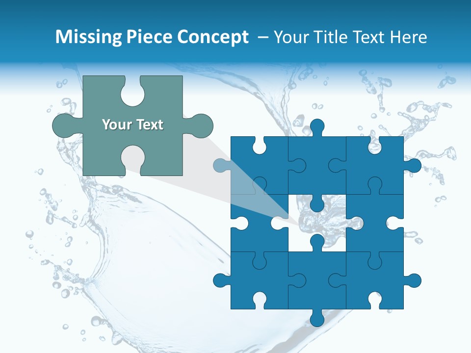 Abstract Fluid Transparent PowerPoint Template