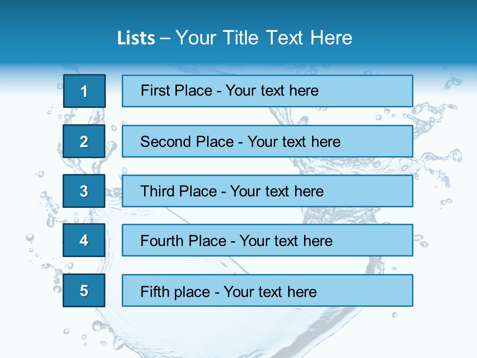 Abstract Fluid Transparent PowerPoint Template