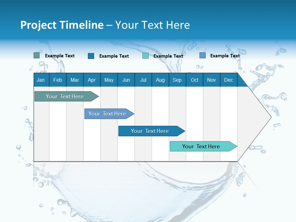 Abstract Fluid Transparent PowerPoint Template
