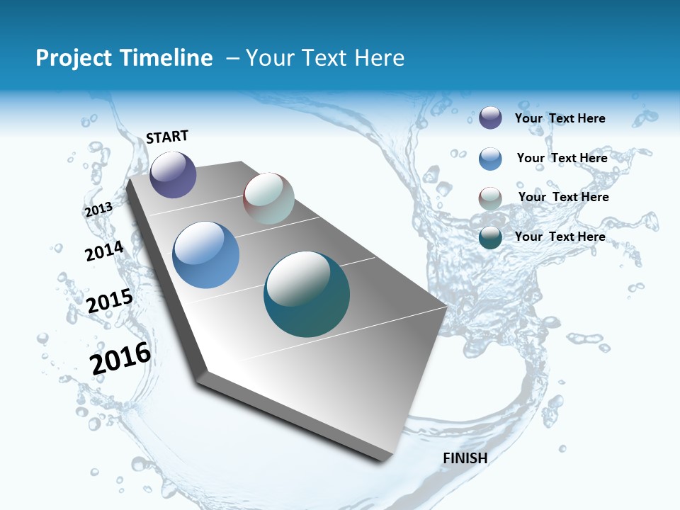 Abstract Fluid Transparent PowerPoint Template